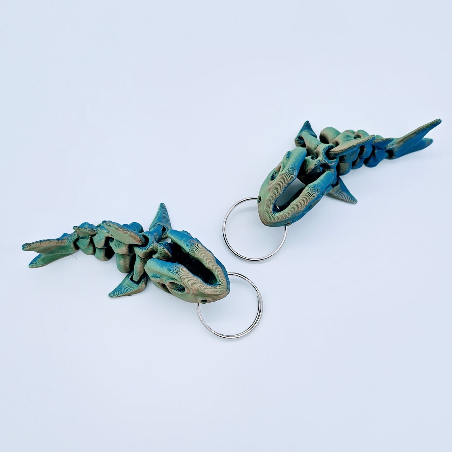 Haiskelett Schlüsselanhänger Ansicht 3